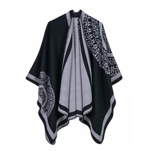Orientalischer Schal-Poncho für Damen