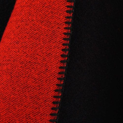 Karierter Winterponcho für Damen