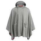 Polyester-Poncho mit Kapuze