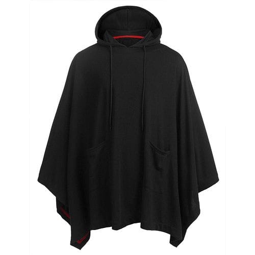 Polyester-Poncho mit Kapuze