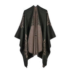 Poncho-Cape aus Baumwolle