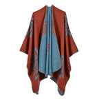 Poncho-Cape aus Baumwolle