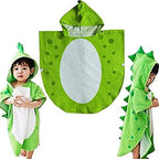 Baby-Badeponcho mit Dinosauriermotiv