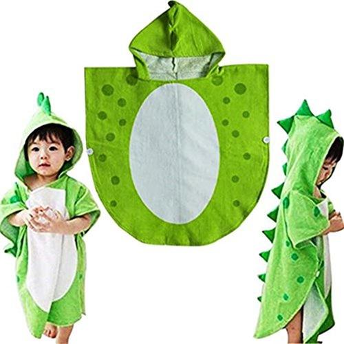 Baby-Badeponcho mit Dinosauriermotiv