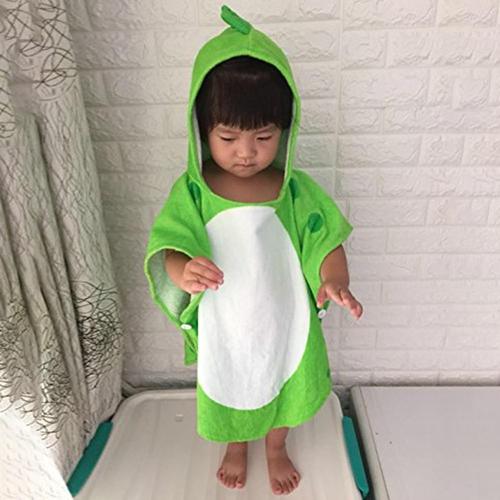 Baby-Badeponcho mit Dinosauriermotiv