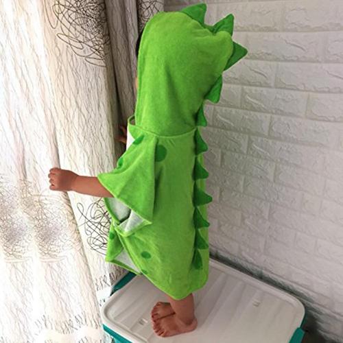 Baby-Badeponcho mit Dinosauriermotiv