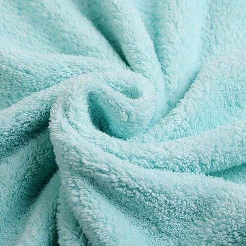 Baby-Badeponcho aus Velours