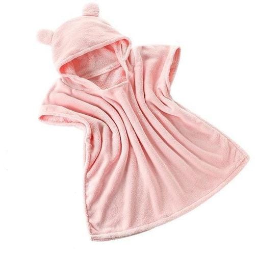 Weicher Baby-Badeponcho