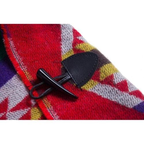 Feiner Damenponcho mit Kapuze