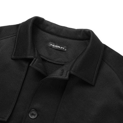 Herren-Poncho Black Edition