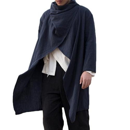 Eleganter Sommer-Poncho für Herren