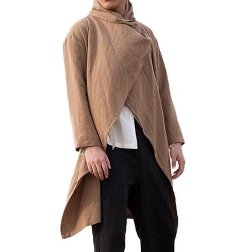Eleganter Sommer-Poncho für Herren