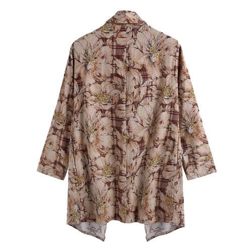 Langer Sommerponcho für Herren