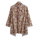 Langer Sommerponcho für Herren
