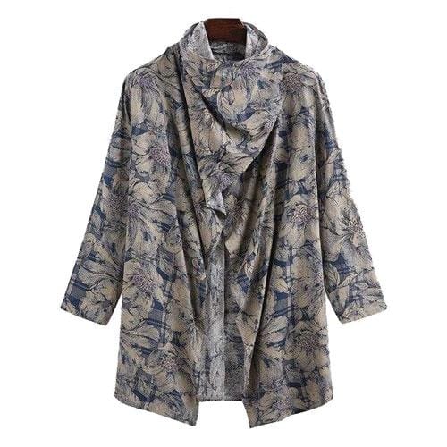 Langer Sommerponcho für Herren