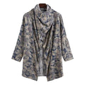 Langer Sommerponcho für Herren