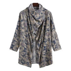 Langer Sommerponcho für Herren