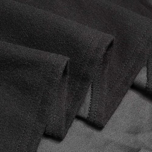 Langer warmer Herren-Poncho