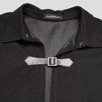 Langer warmer Herren-Poncho