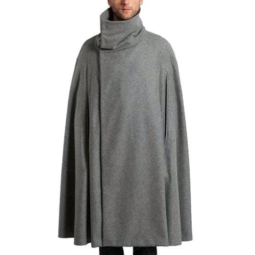 Thermo-Fleece-Poncho für Herren