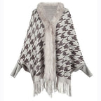 Winter-Ponchojacke