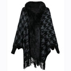 Winter-Ponchojacke