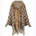 Winter-Ponchojacke