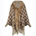 Winter-Ponchojacke
