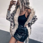 Winter-Ponchojacke