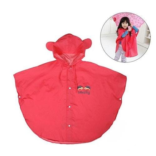 Regenponcho für Kinder mit Kapuze