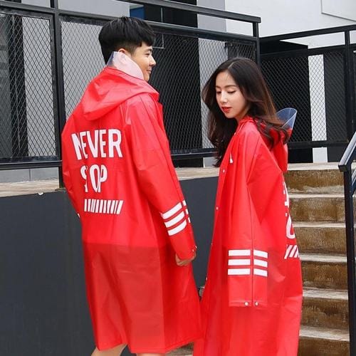 Langer Regenponcho für Erwachsene