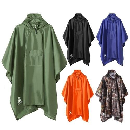 Multifunktionaler Regenponcho