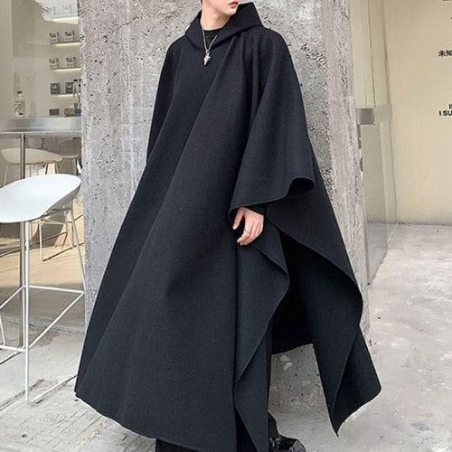 Langer Urban-Streetwear-Poncho
