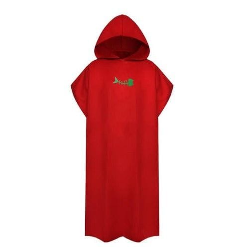 Weicher, schlichter Surf-Poncho