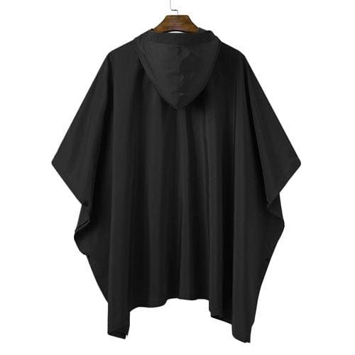 Regenponcho aus Sweatstoff