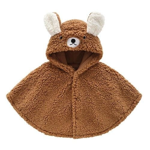 Weicher Babyponcho Lamm