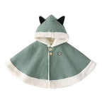 Babyponcho mit Teufelsmotiv