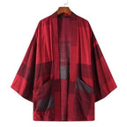 Fleece-Deckenponcho für Herren