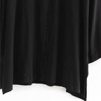 Herrenponcho im Hemdenstil
