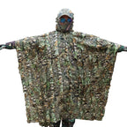 Professioneller Ghillie-Camouflage-Poncho – Jagd und Airsoft