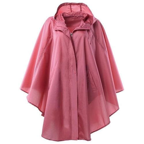 Regenponcho mit Kapuze