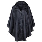 Regenponcho mit Kapuze