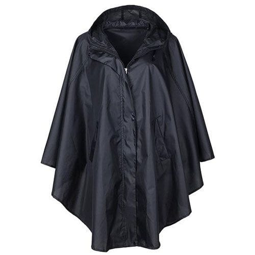 Regenponcho mit Kapuze