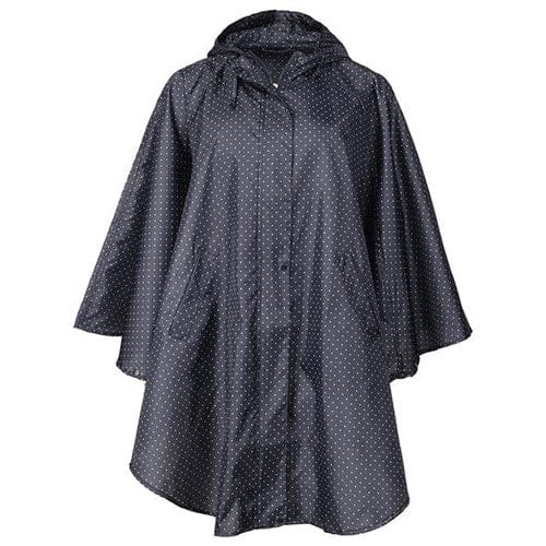 Regenponcho mit Kapuze