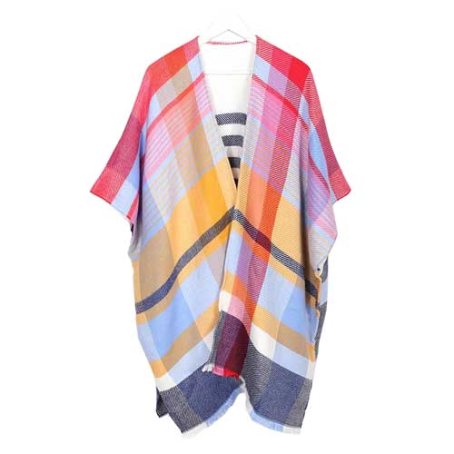 Kaschmir-Schalponcho für Damen