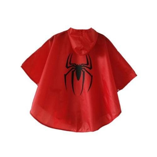 Spiderman Kinder-Regenponcho