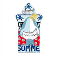 Surf-Cape mit Haimotiv