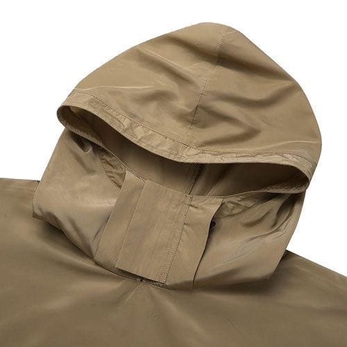 Regenponcho aus Sweatstoff
