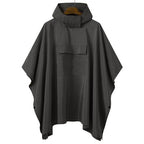 Regenponcho aus Sweatstoff