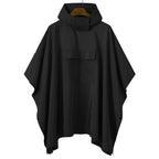 Regenponcho aus Sweatstoff